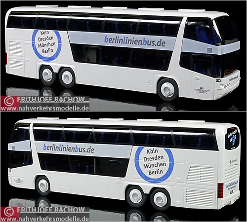 Rietze Busmodell Artikel 65328 Neoplan Skyliner 03 Berlin Linien Bus
