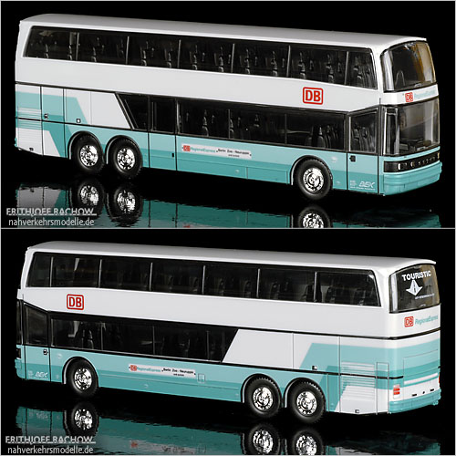 Herpa Setra S228DT BEX Regionalbahn DB Modellbus Busmodell