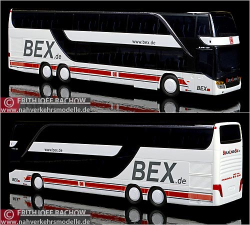 AWM Setra S431DT BEX Berlin Modellbus Busmodell Modellbusse Busmodelle