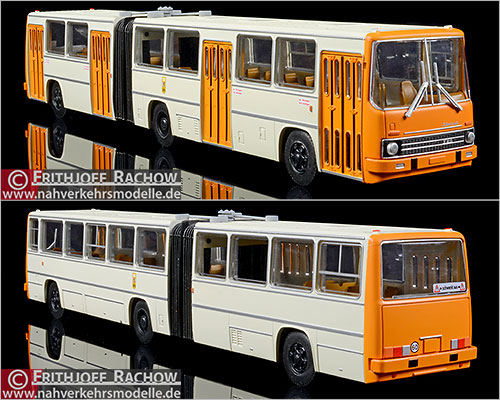 Brekina Busmodell Artikel 59703 Ikarus 280 Gelenkbus Berliner Verkehrsbetriebe