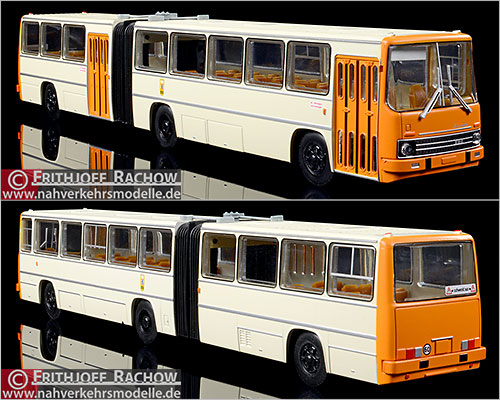 Brekina Busmodell Artikel 59752 Ikarus 280 Gelenkbus Berliner Verkehrsbetriebe