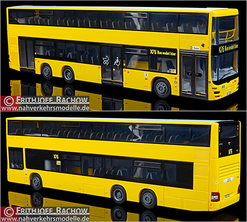 Rietze Busmodell Artikel 67336 NEOMAN A 39 Lions City D L 0 5 Berliner Verkehrsbetriebe B V G