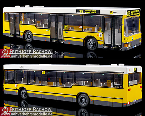 Rietze Busmodell Artikel 75021 M A N N L 202 Berliner Verkehrsbetriebe