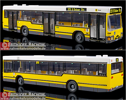 Rietze Busmodell Artikel 75021 M A N N L 202 Berliner Verkehrsbetriebe