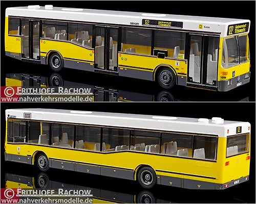 Rietze Busmodell Artikel 75200 Mercedes-Benz O 405 N 2 Berliner Verkehrsbetriebe B V G