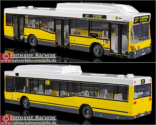 Rietze Busmodell Sondermodell Artikel 75229 Mercedes-Benz O 405 N 2 Gasbus Berliner Verkehrsbetriebe B V G