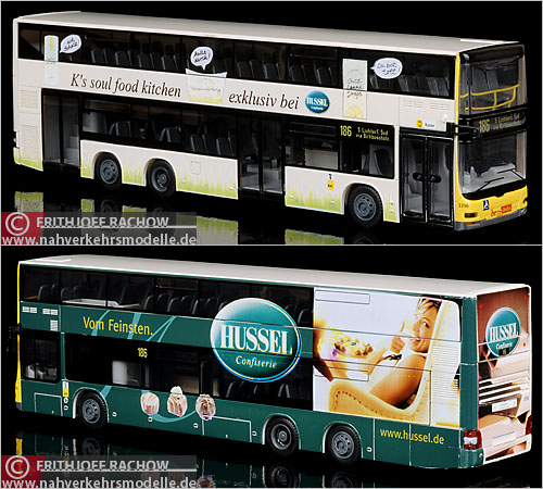 Rietze Neoman Lions City DD BVG Berlin Busmodell Modellbus Modellbusse Busmodelle Doppelstockbus Doppeldecker