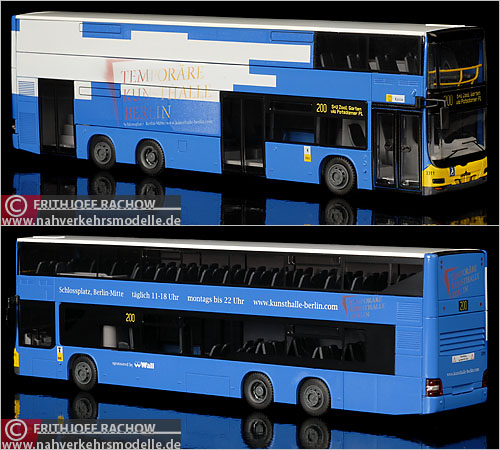 Rietze Neoman Lions City DD BVG Berlin Busmodell Doppeldecker