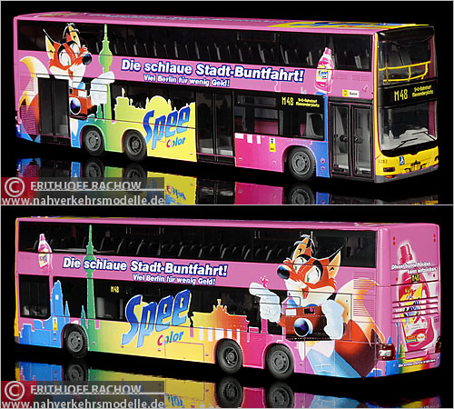 Rietze Neoman Lions City DD BVG Berlin Busmodell Modellbus Modellbusse Busmodelle Doppelstockbus Doppeldecker