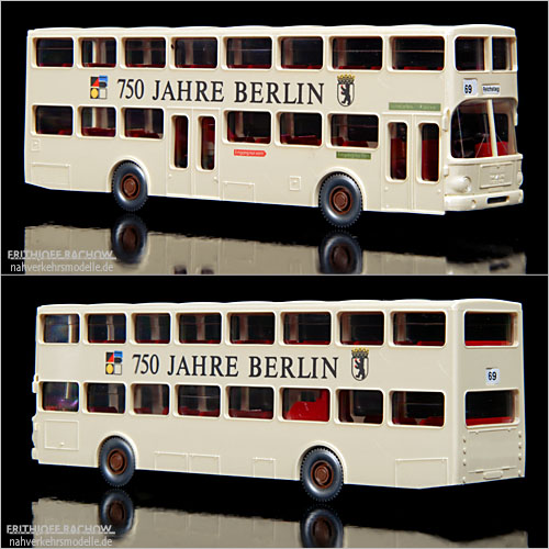 Wiking MAN SD200 BVG Berlin