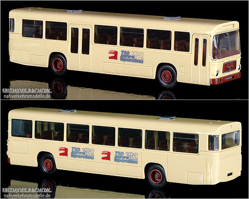 Herpa MAN SÜ240 Spandau BVG Busmodell Modellbus
