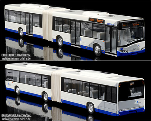 VKModelle Solaris Urbino 18 Gelenkbus HVG Havelbus Potsdam Modellbus