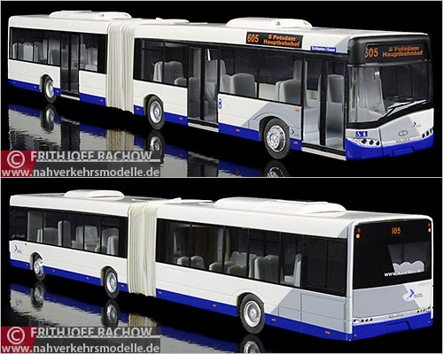 VKModelle Solaris Urbino 18 Gelenkbus HVG Havelbus Potsdam Modellbus