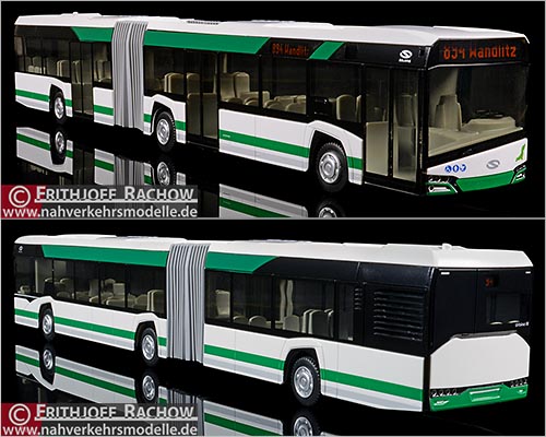 Rietze Busmodell Artikel 73104 Solaris U 18 2014 Barnimer Busgesellschaft B B G