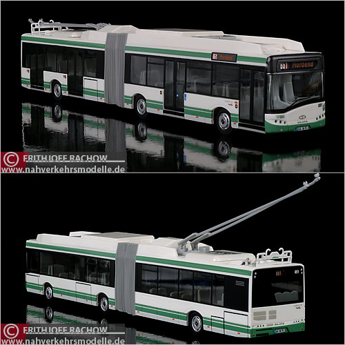 VKModelle Solaris Oberleitungsbus BBG Eberswalde Modellbus Busmodell Modellbusse Busmodelle