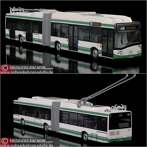 VKModelle Solaris Oberleitungsbus BBG Eberswalde Modellbus Busmodell Modellbusse Busmodelle