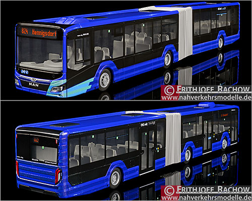Rietze Busmodell Artikel 75823 M A N Lions City 18 Oberhavel Verkehrsgesellschaft
