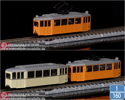 KATO Arbeitszug orange BW beige