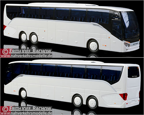 AWM Busmodell Artikel 11301 Punkt 1 Setra S 516 H D wei neutral