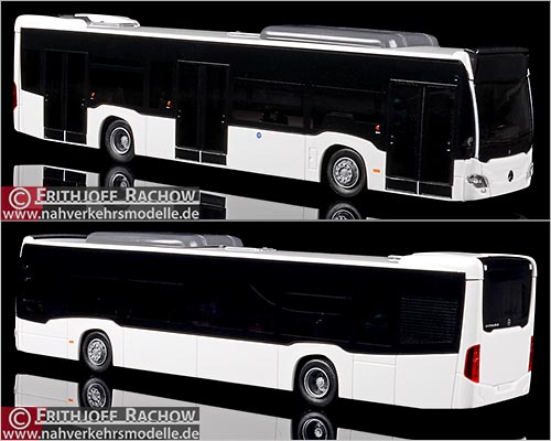 A W M Busmodell Artikel 11901 Mercedes-Benz Citaro 2015 dreitrig wei neutral