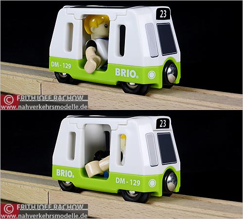 Brio Staenbahwagen mit Figur Artikel Nummer 3 3 7 3 1