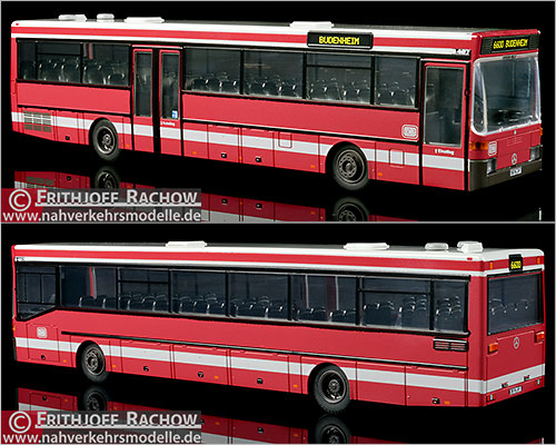 Rietze Busmodell Artikel 77302-1 Mercedes-Benz O 407 Deutsche Bundesbahn