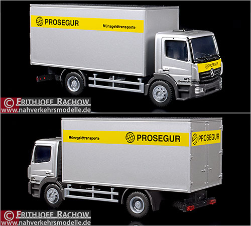 Rietze Busmodell Artikel 72506 Mercedes-Benz Atego 2019 Prosegur Mnzgeldtransporte