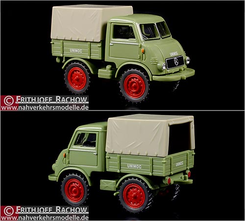 Wiking Artikel 036802 Mercedes-Benz Unimog U 401 hellgrn