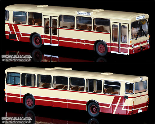 Brekina MB O305 beige rot modellbus, modellbusse, busmodell, busmodelle, VÖV, Standart Linienbus