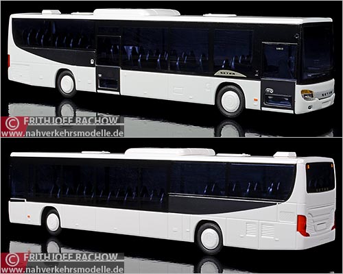 AWM Busmodell Artikel 11271.1 Setra S 416 L E neutral weiss