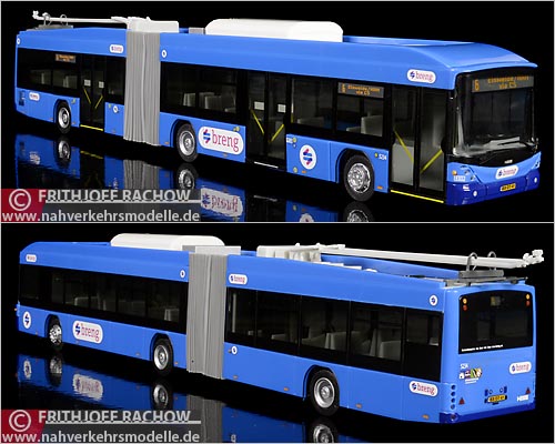 VKModelle Hess SwissTrolley 3 Breng Holland  Modellbus Busmodell Modellbusse Busmodelle