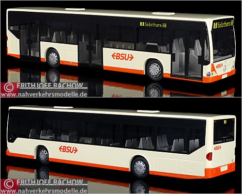 Rietze Busmodell Artikel 62673 Mercedes Benz O 530 Citaro 3-trig Busbetrieb Solothurn BSU Schweiz