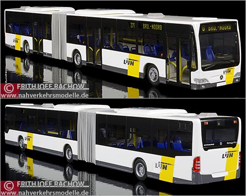 Rietze MB O530G De Lijn Modellbus Busmodell Omnibus Bus Gelenkbus 1:87 H0