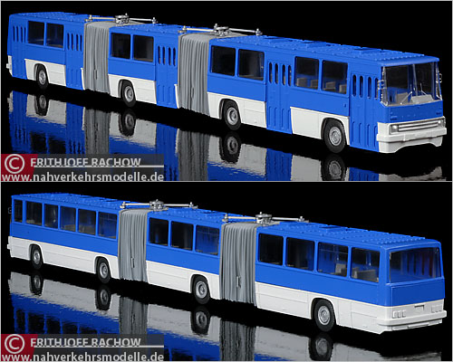 SES Ikarus I293 Doppelgelenkbus AGG Modellbus Busmodell Modellbusse Busmodelle