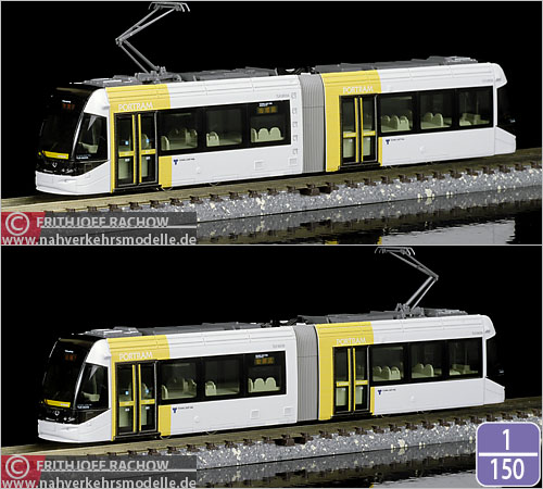 KATO Portram Toyama Japan Straenbahnmodell Trammodell