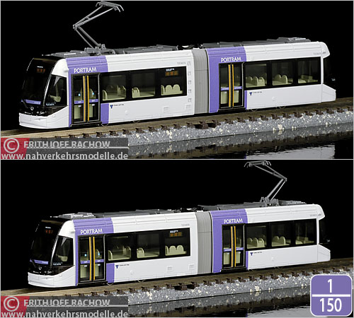 KATO Portram Toyama Japan Straßenbahnmodell Trammodell
