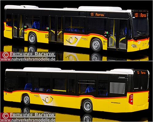 Rietze Busmodell Artikel 73416 Mercedes Benz O 530 Citaro C 2 E 6 2015 Postauto Schweiz A G Aarau