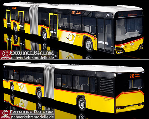 Rietze Busmodell Artikel 77501 Solaris Urbino 18 2019 Postauto Schweiz