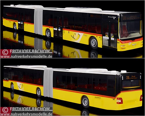 Rietze Busmodell Artikel 67287 M A N Lions City G Postauto Schweiz Jona