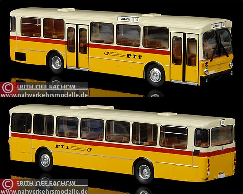 Brekina MB O305 Post Schweiz Postbus Modellbus Busmodell Modellbusse Busmodelle