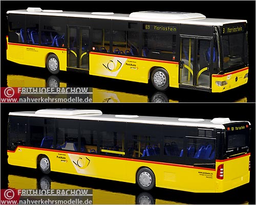 Rietze Modellbus Artikel 66984 Mercedes Benz O 530 Citaro E 4 Facelift Postauto Schweiz A G