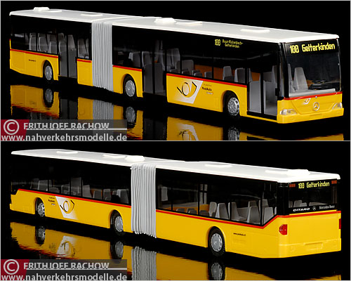 Rietze MB O530 GÜ Citaro Post Schweiz Postbus Modellbus Busmodell Modellbusse Busmodelle