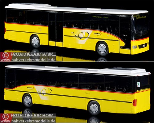 Rietze Busmodell Artikel 63263 Mercedes-Benz Integro PostAuto Schweiz Miringen