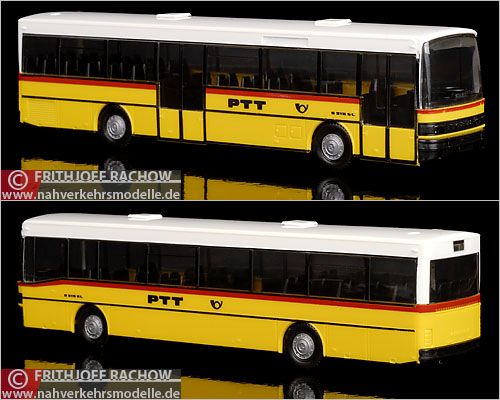 Herpa Setra S215SL  PostAuto Schweiz Modellbus Busmodell Modellbusse Busmodelle