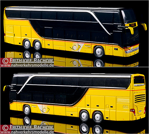 Lemke Collection Busmodell Artikel L C 4476 Setra S 431 D T Postauto Schweiz