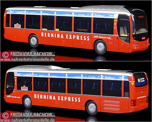 Rietze Busmodell Artikel 65847 M A N Lions Regio Bernina Express