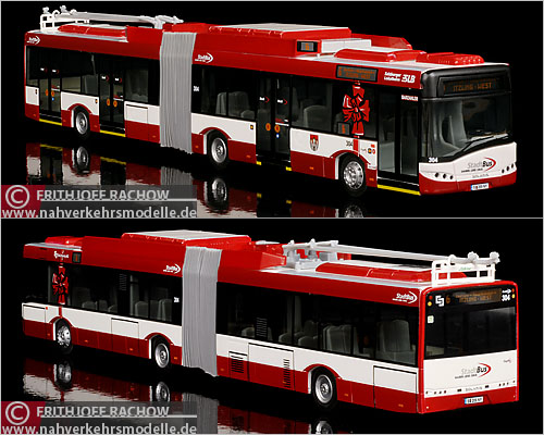 VK-Modelle Solaris U18 SLB Salzburg Modellbus Busmodell Modellbusse Busmodelle