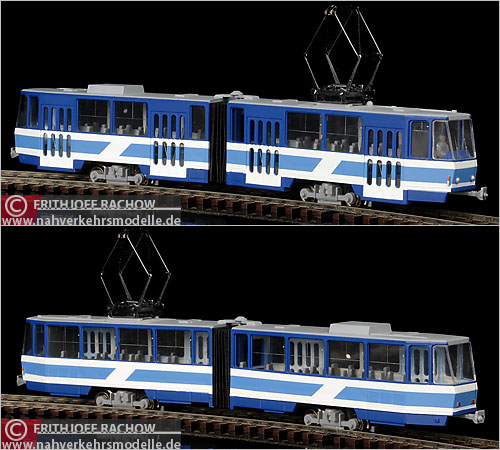 Herrmann & Partner H&P Tatra KT 4 SU Tallinn Straenbahn Tram