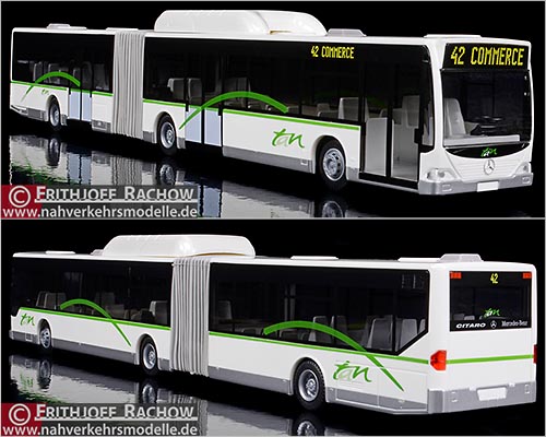 Rietze Busmodell Artikel 67006 Mercedes-Benz O 530 Citaro G C N G Tan Nantes