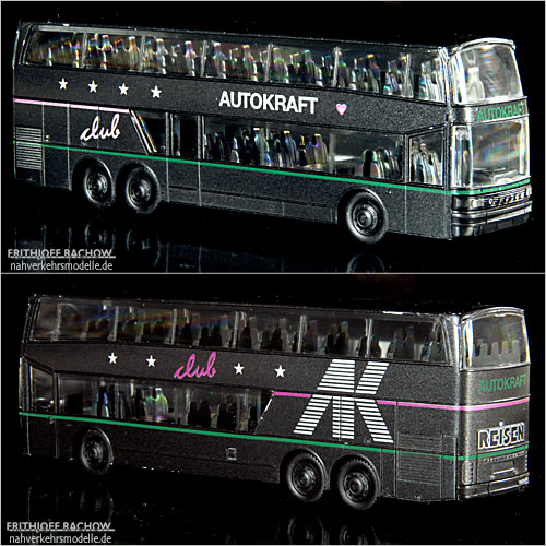 Herpa Setra S 228 DT Autokraft Club Modellbus